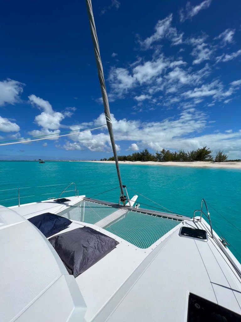 Looking Forward Sails Down