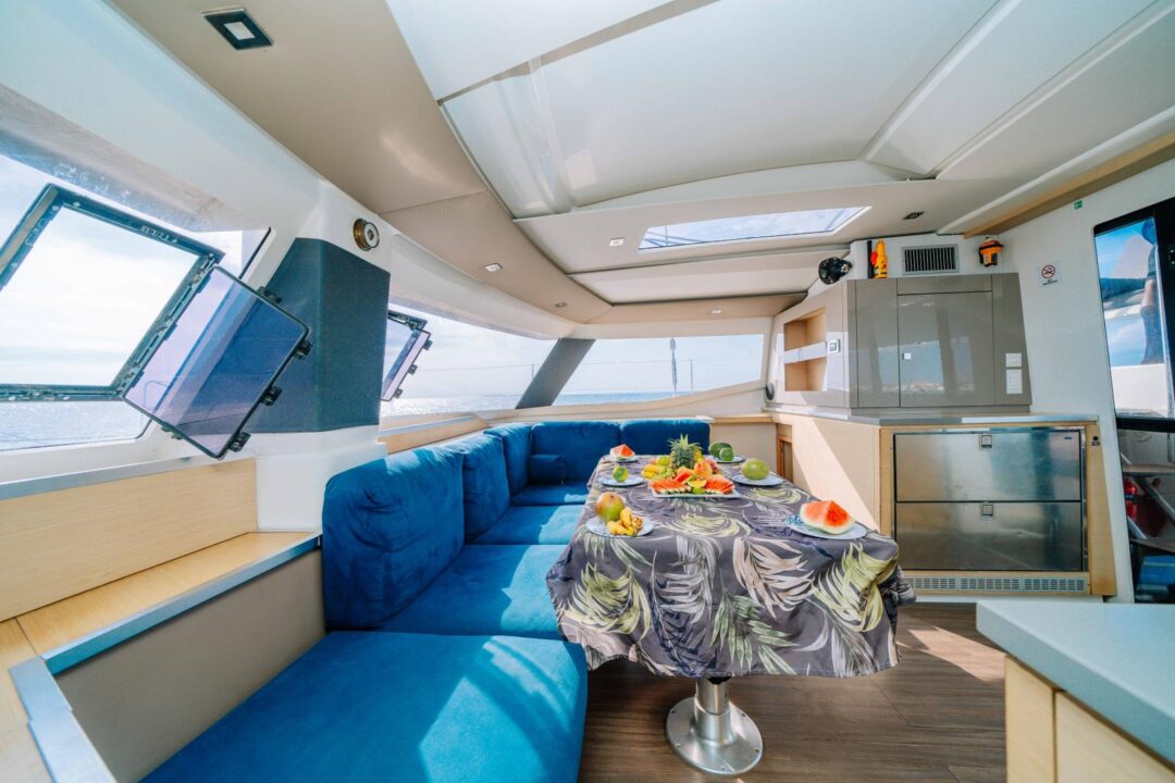 Private yacht voyage off the coast of Zanzibar